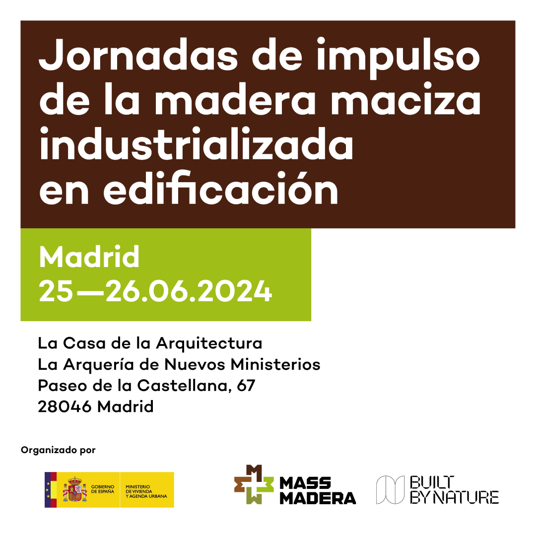 Imagen de detalle de Jornadas de impulso de la madera maciza industrializada en la edificación 25_26/06/2024
